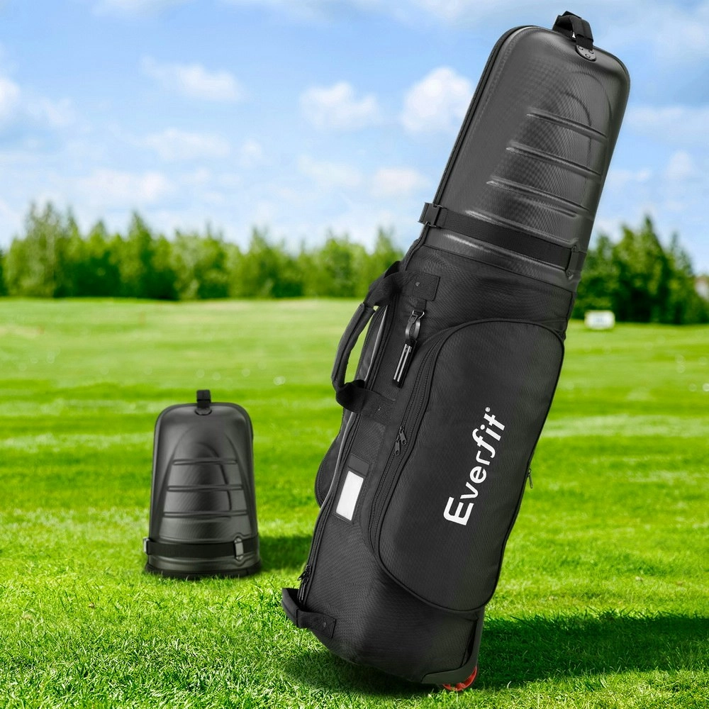 Everfit Golf Travel Bags for Airlines with Wheels Golf Clubs Hard Case Foldable