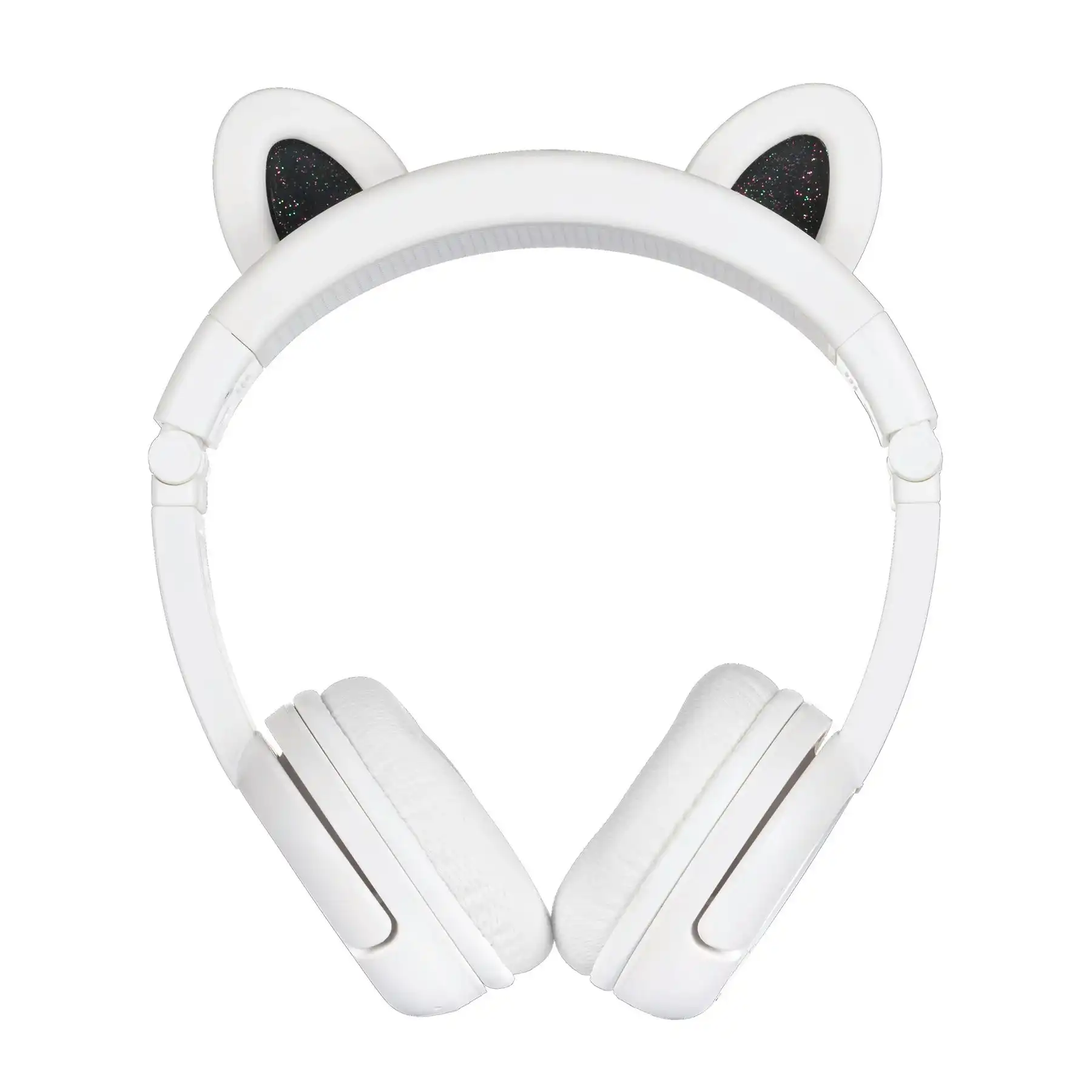 Buddyphones Playears+ Animal Ears Wireless Headphone - Bear White