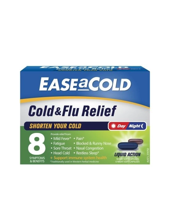 Ease a Cold Day & Night 24 Capsules