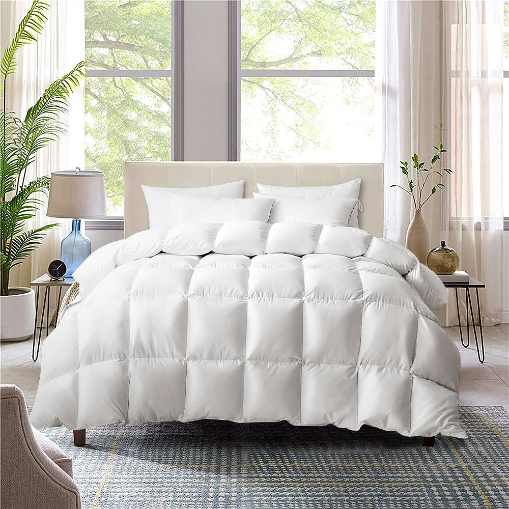 ZUNI Goose Down Duvet Quilt 800GSM Duvet Doona Winter Summer Quilt King