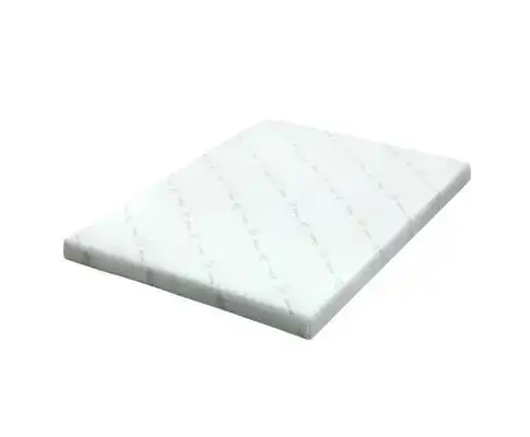 Memory Foam Mattress Topper Cool Gel Bed Mat Bamboo 10cm