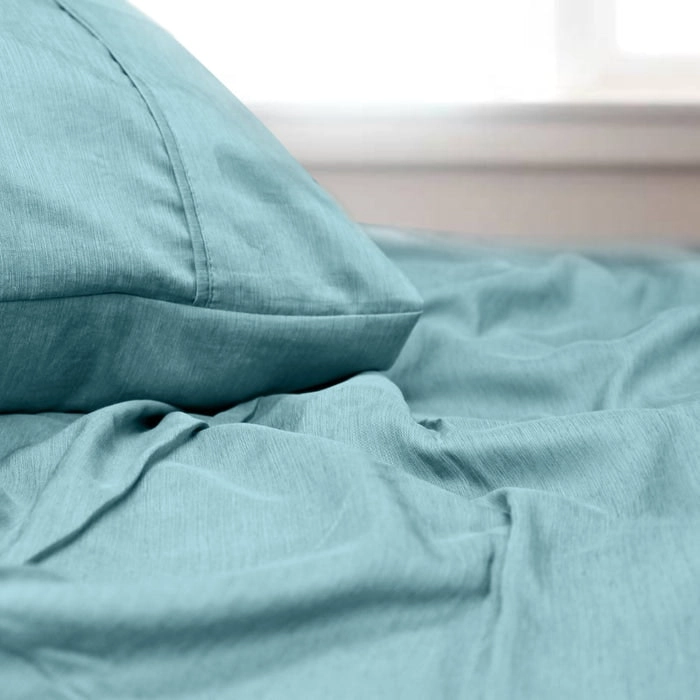 Odyysey Living Bamboo Blend Sheet Sets - Light Aqua