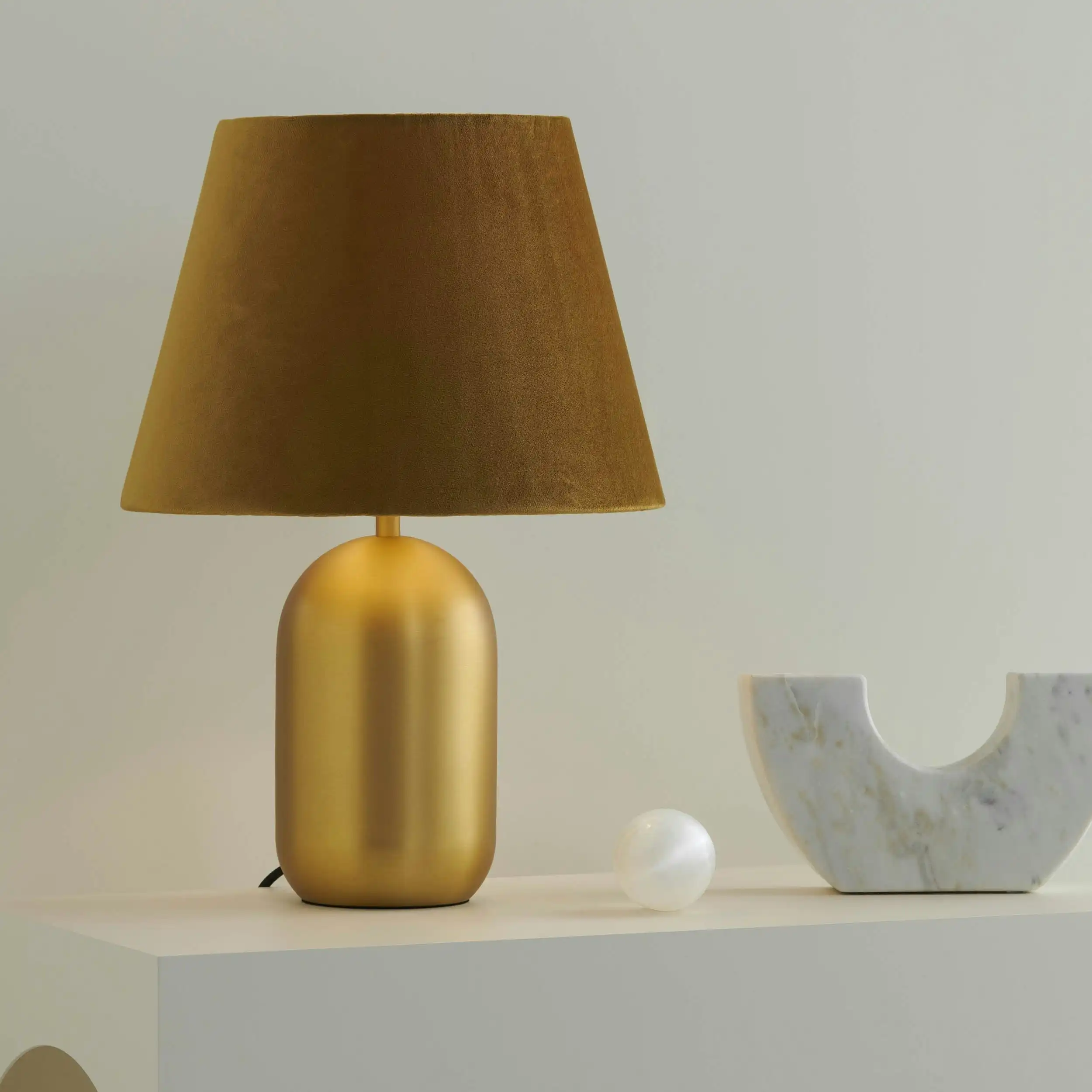 Mayfield Lighting Misty Gold Table Lamp