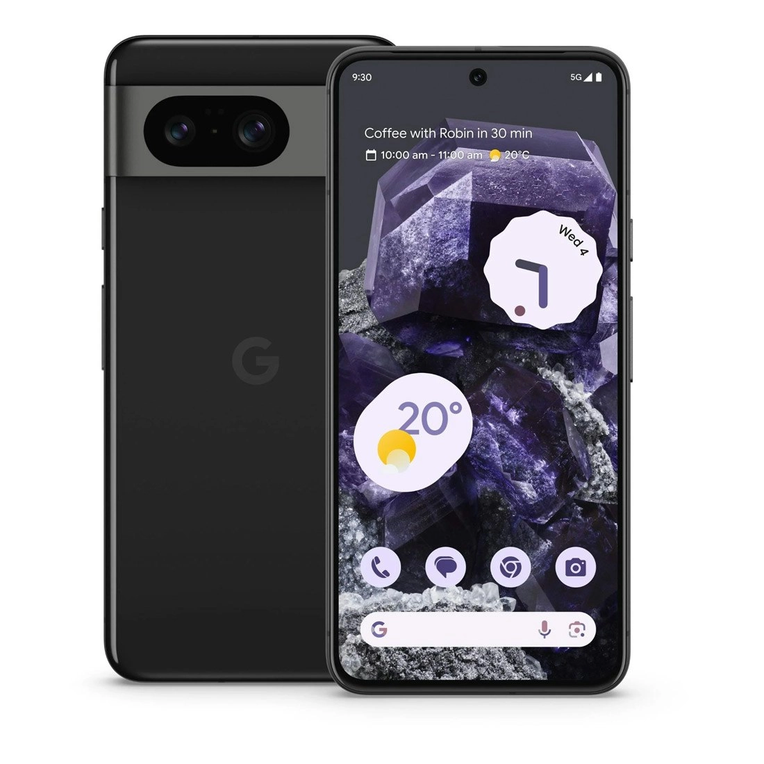 Google Pixel 8 5G (Dual Sim, 256GB/8GB, 6.2'') - Obsidian