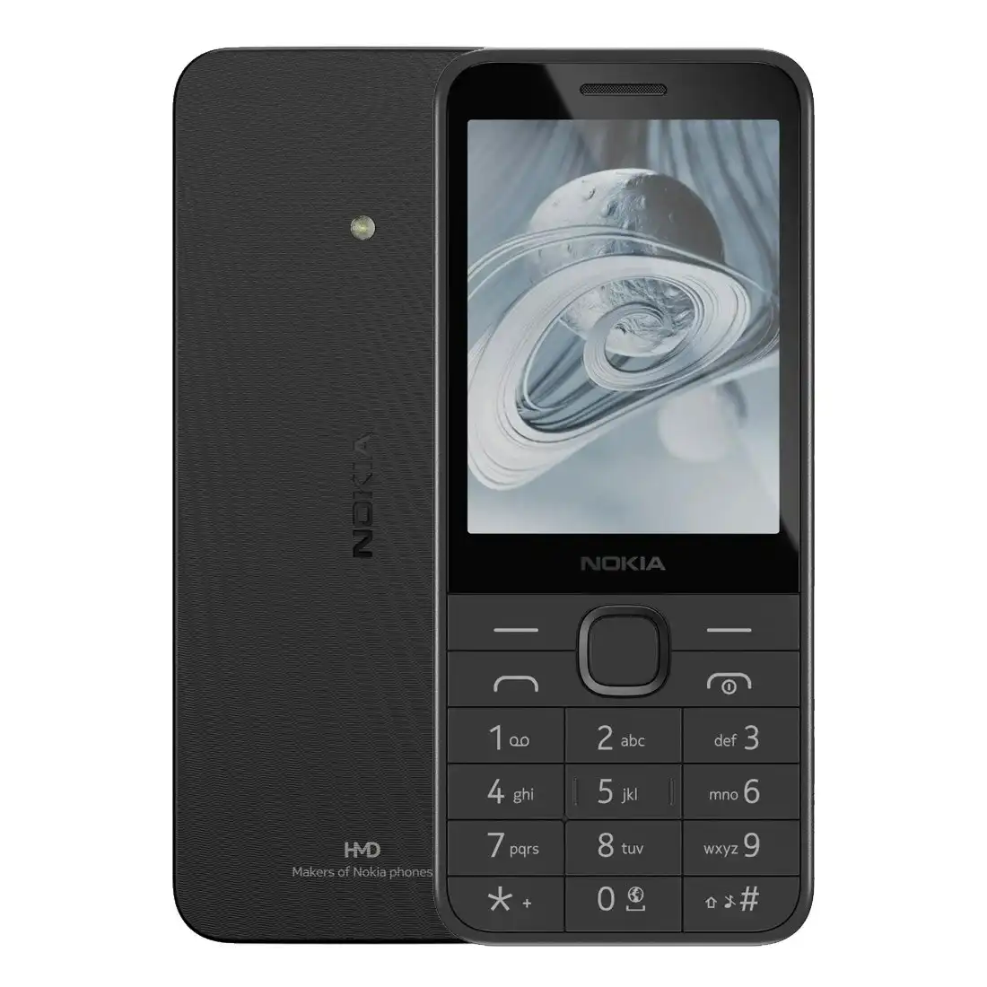 Nokia 215 4G (Dual Sim, Keypad, 2024) - Charcoal