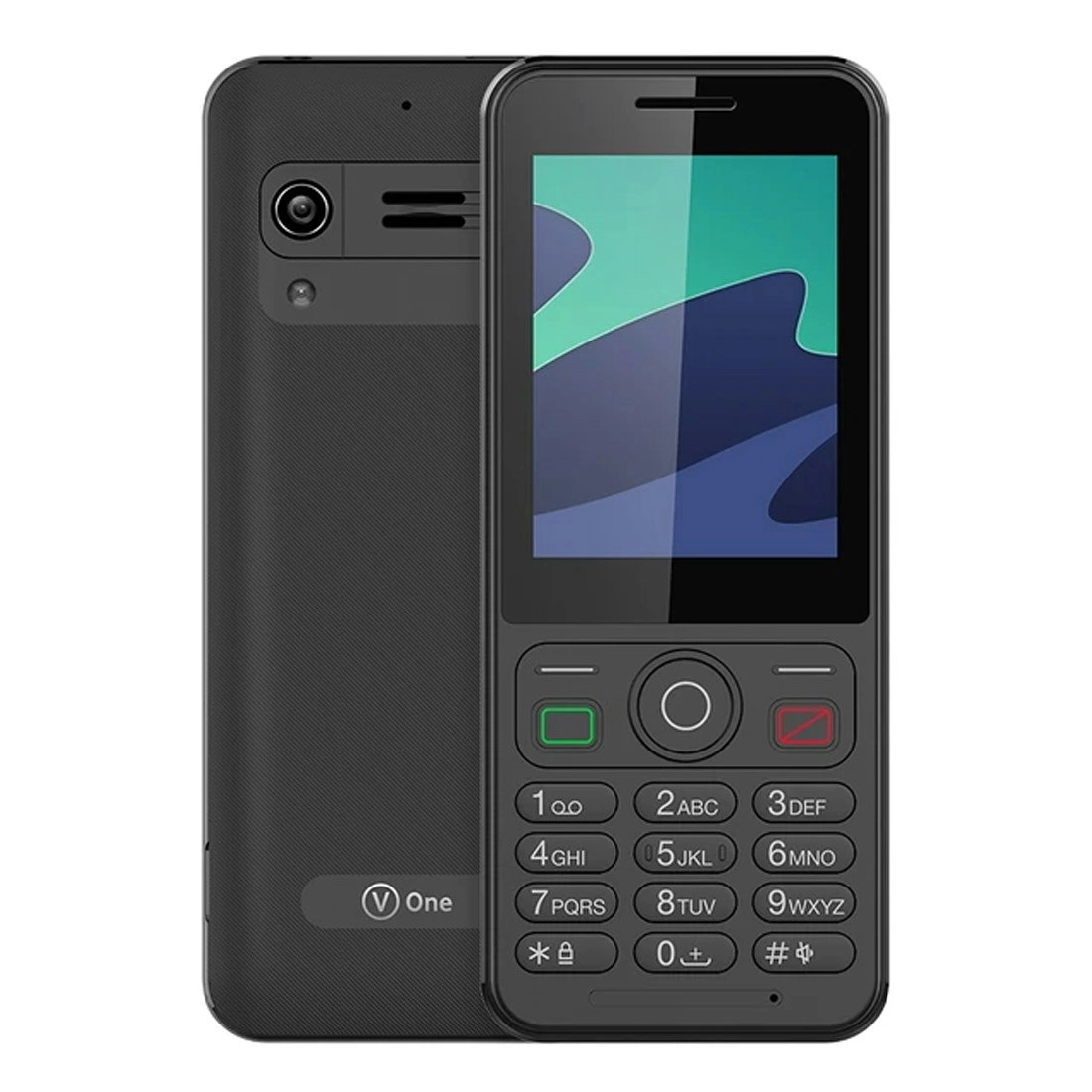 Vodafone V One 4G (2.4'', 128MB/64MB, Keypad, Locked to VF) - Black