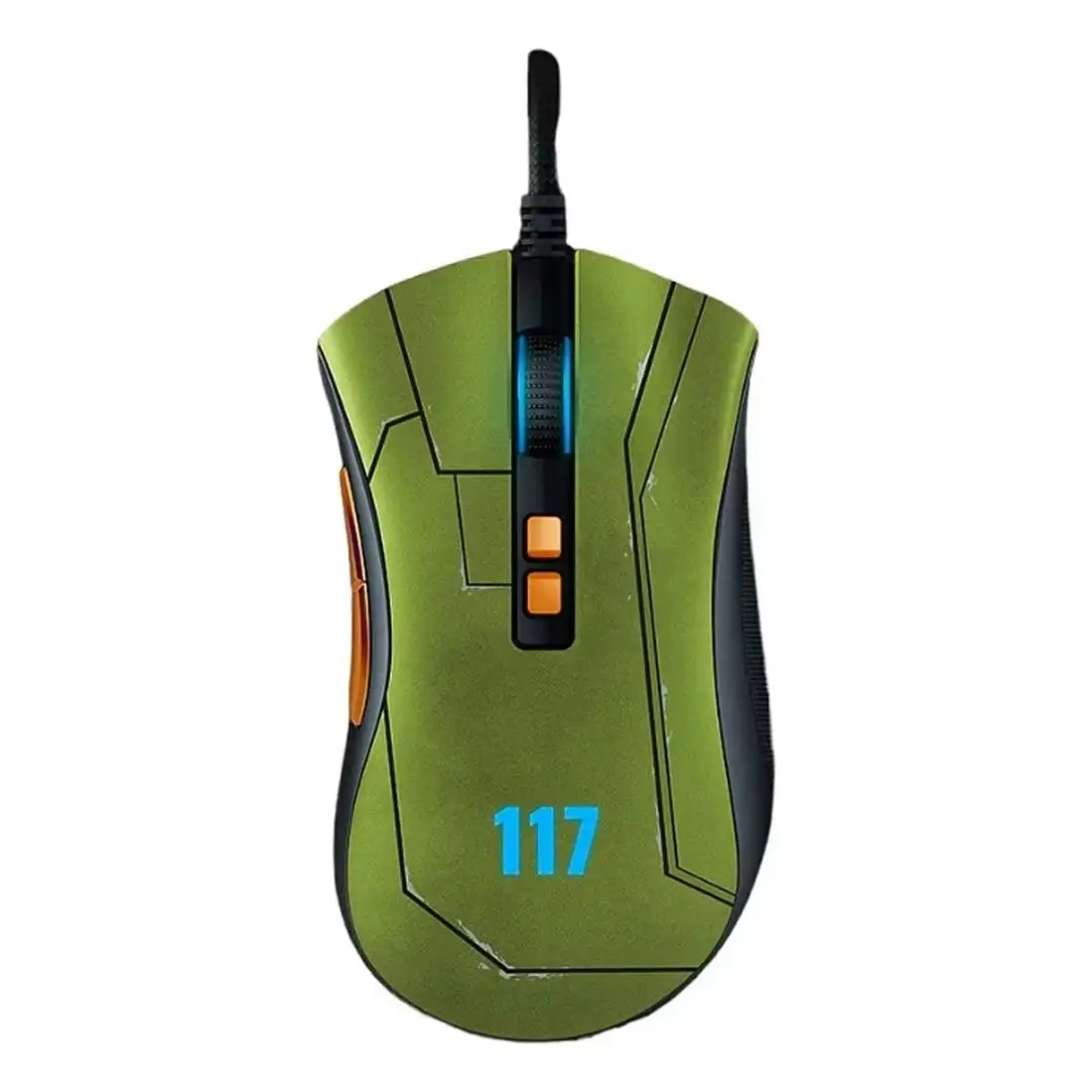 Razer DeathAdder V2 Wired Gaming Mouse - HALO Infinite Edition RZ01-03210300-R3M1