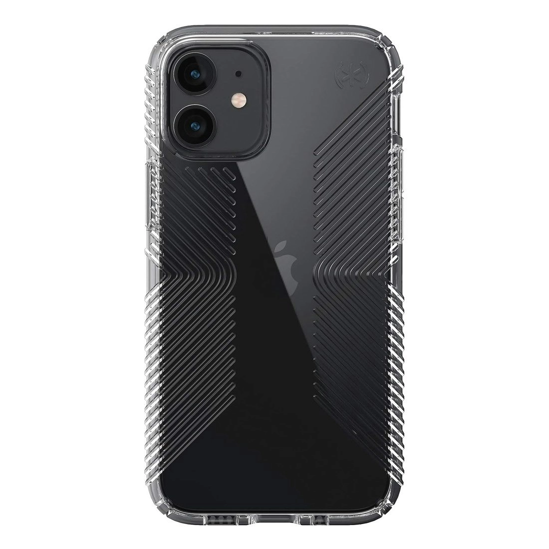 Speck Products Presidio Perfect-Clear Grip iPhone 12 Mini Case - Clear