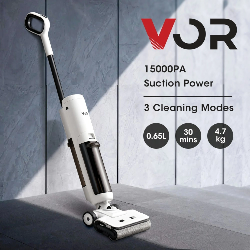 VOR Handheld Wet Dry Vacuum Cleaner HEPA Filter Mop Brushless Vac 15000PA