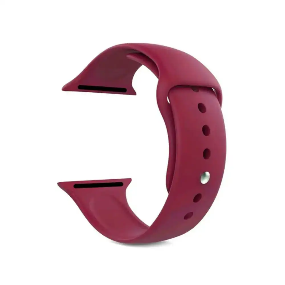 Redefine Silicone Sport iWatch Band For Size 42/44/45/49 - Hot Pink