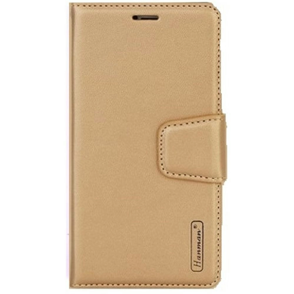 HANMAN Diary TPU Book Case for Galaxy S10 Lite  5.8" - Gold