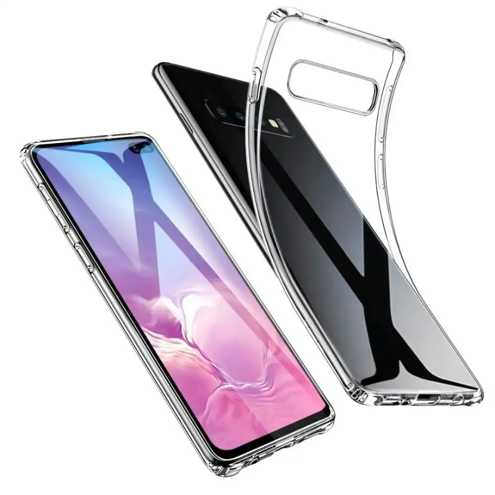 TPU Jelly Case for Galaxy S10+ 6.4" - Clear