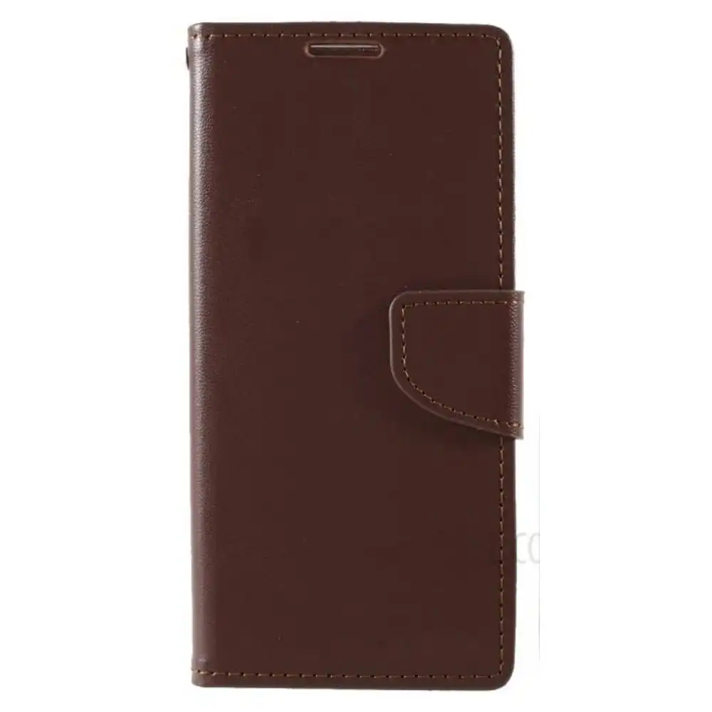 Bravo Diary TPU Book Case for Galaxy S21+ 6.7" - Brown