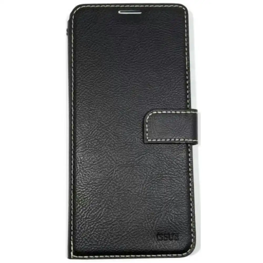 Issue Diary Case with Card Slot for Galaxy A72 6.7" - Black