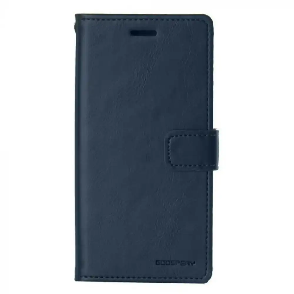 Bluemoon TPU Book Case for Galaxy S22 Ultra 6.8" - Navy