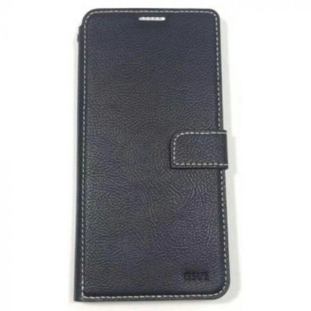 Issue Diary Case with Card Slot for Galaxy A11 - Black