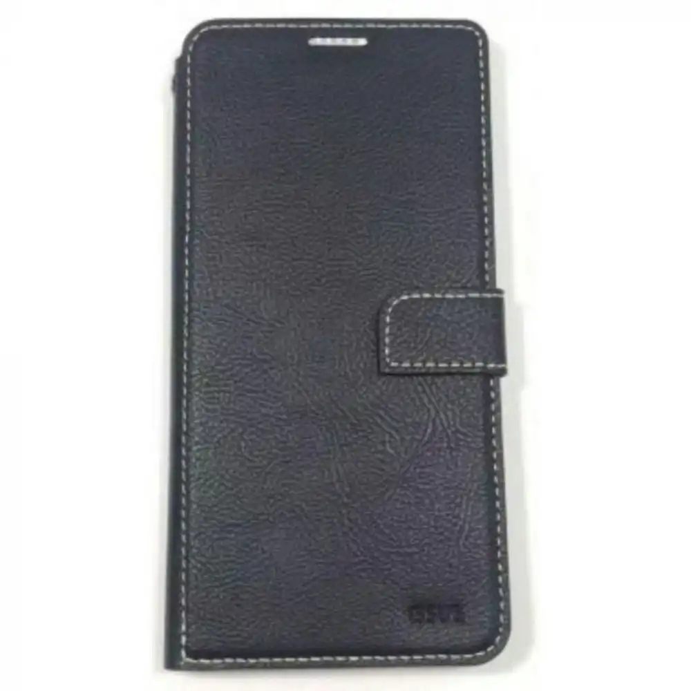 Issue Diary Case with Card Slot for Galaxy A11 - Black