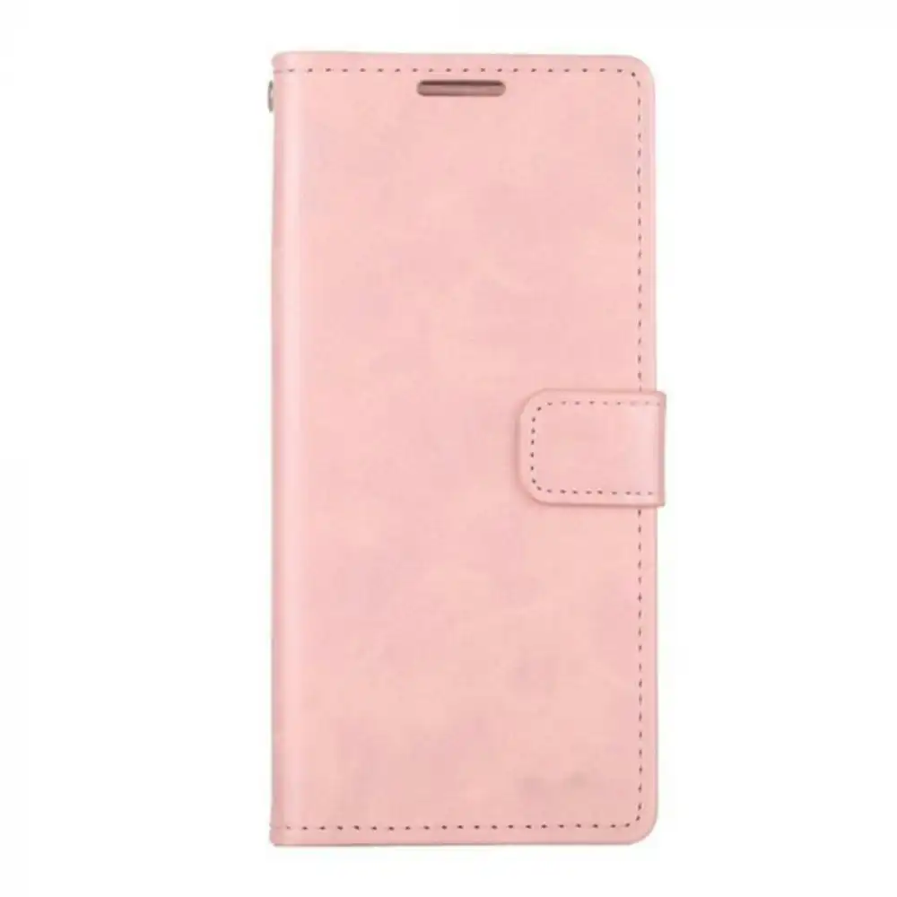 Bluemoon TPU Book Case For Galaxy A22 5G - Rose Gold