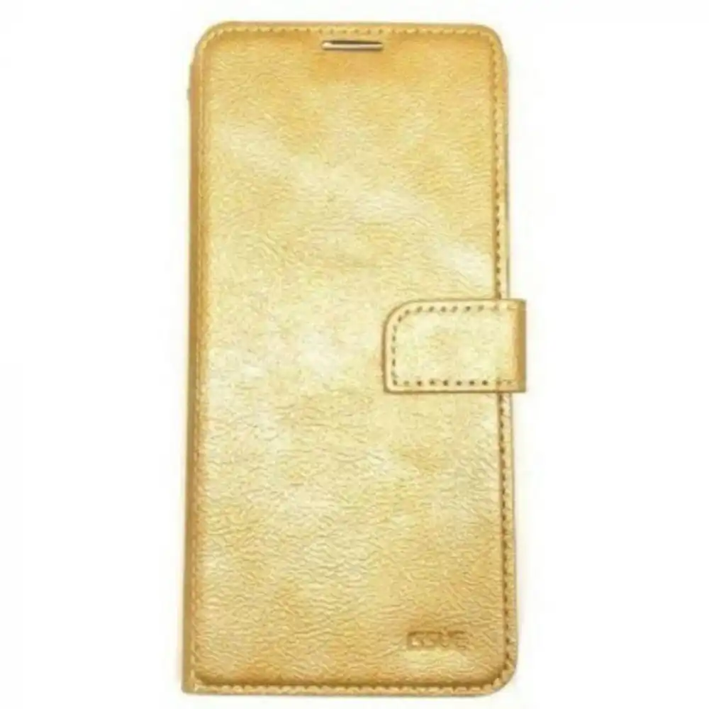 Issue Diary Case with Card Slot for Galaxy A23 4G - Gold