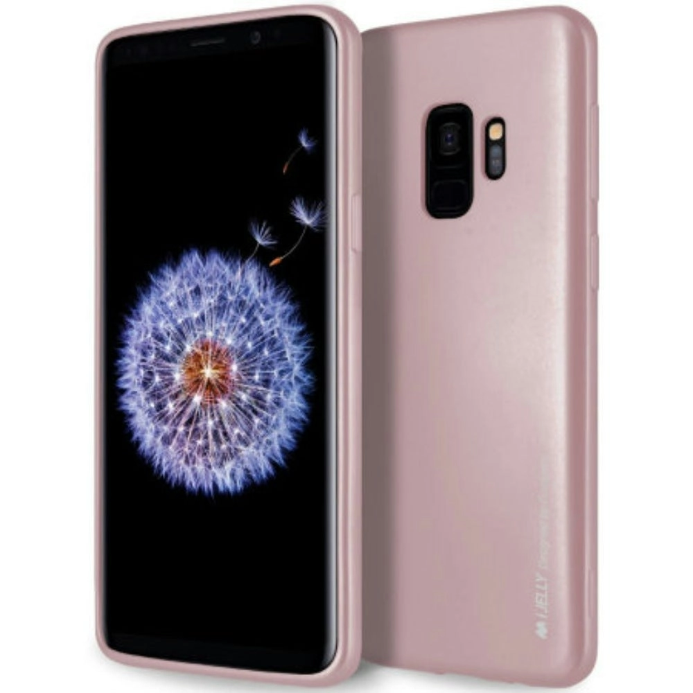 Goospery Metallic TPU Case For Galaxy S9 5.8" - Rose