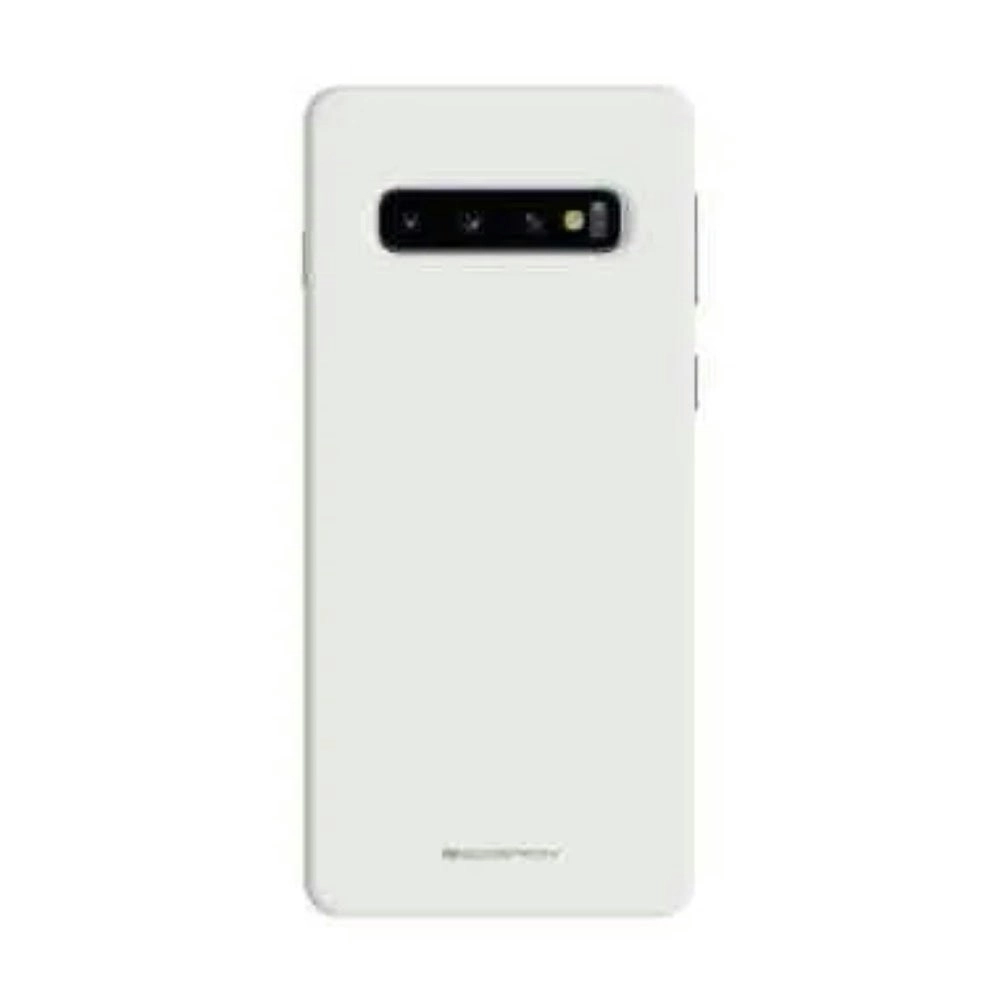 Mercury Soft Feel TPU case For Galaxy S10+ 6.4" - White