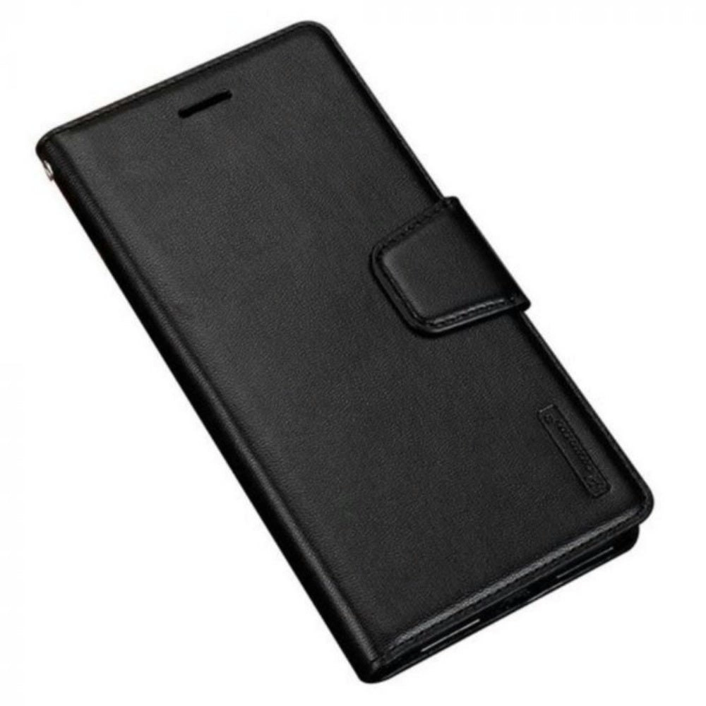 HANMAN Diary TPU Book Case For Galaxy S10 Lite 5.8" - Black