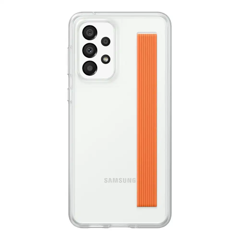 Galaxy A33 5G Silm Strap Cover - Clear