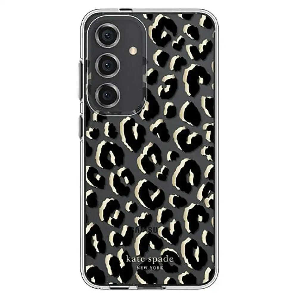 Kate Spade Hardshell Case For Galaxy S24 - City Leopard