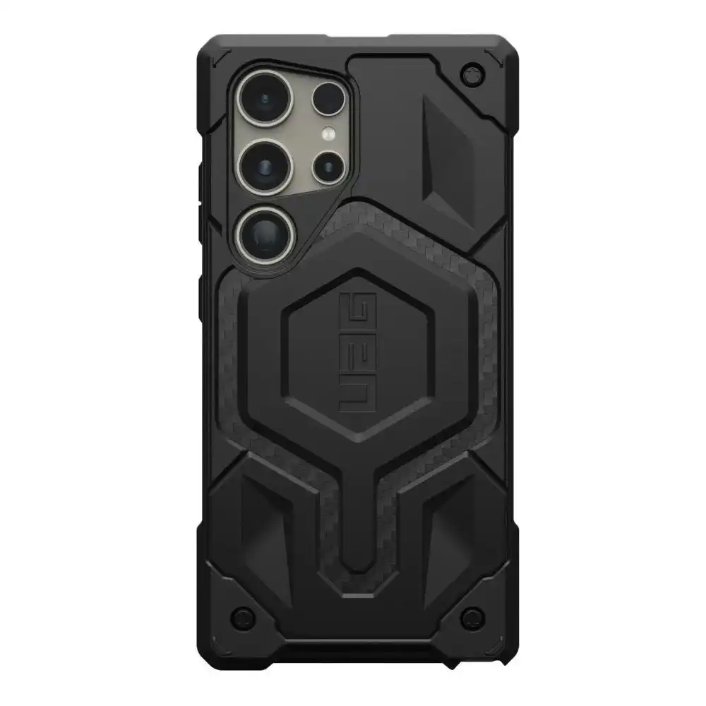 UAG Monarch Case For Galaxy S24 Ultra - Carbon Fiber