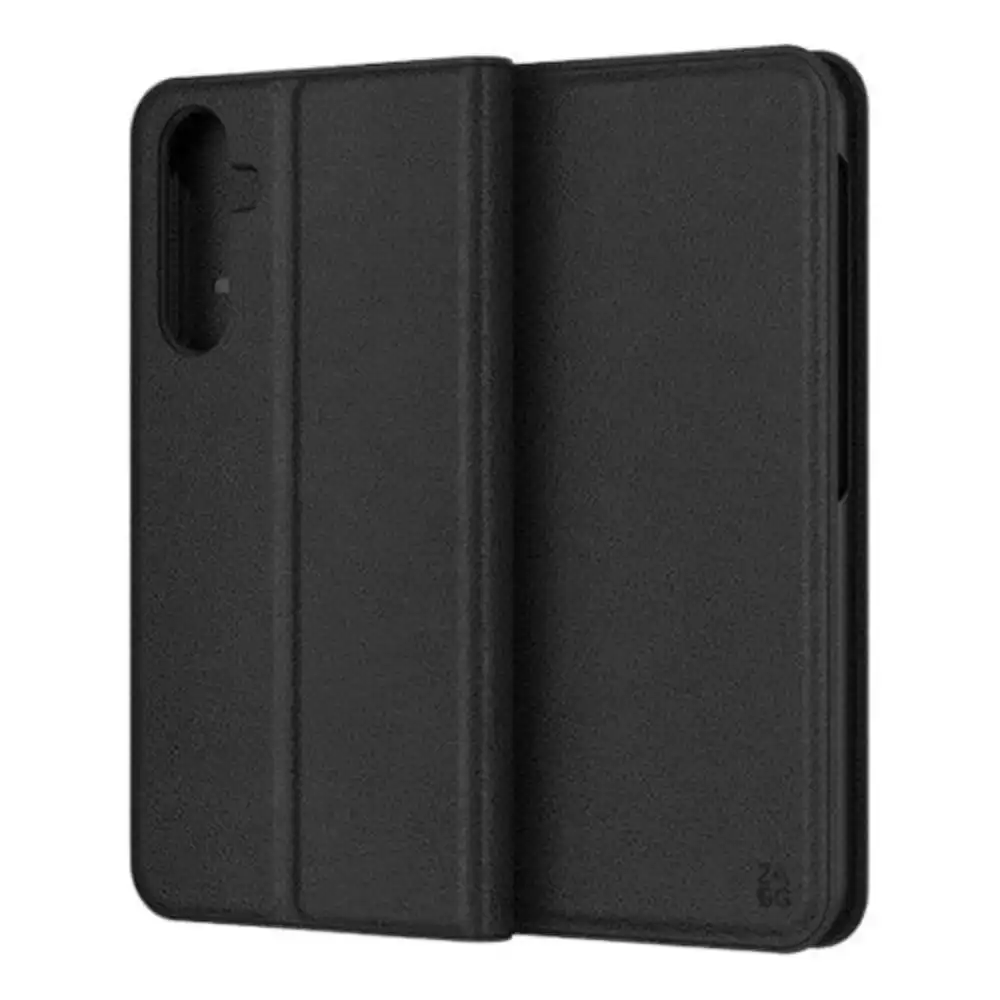 Zagg Essential Folio Case For Galaxy A55 5G - Black