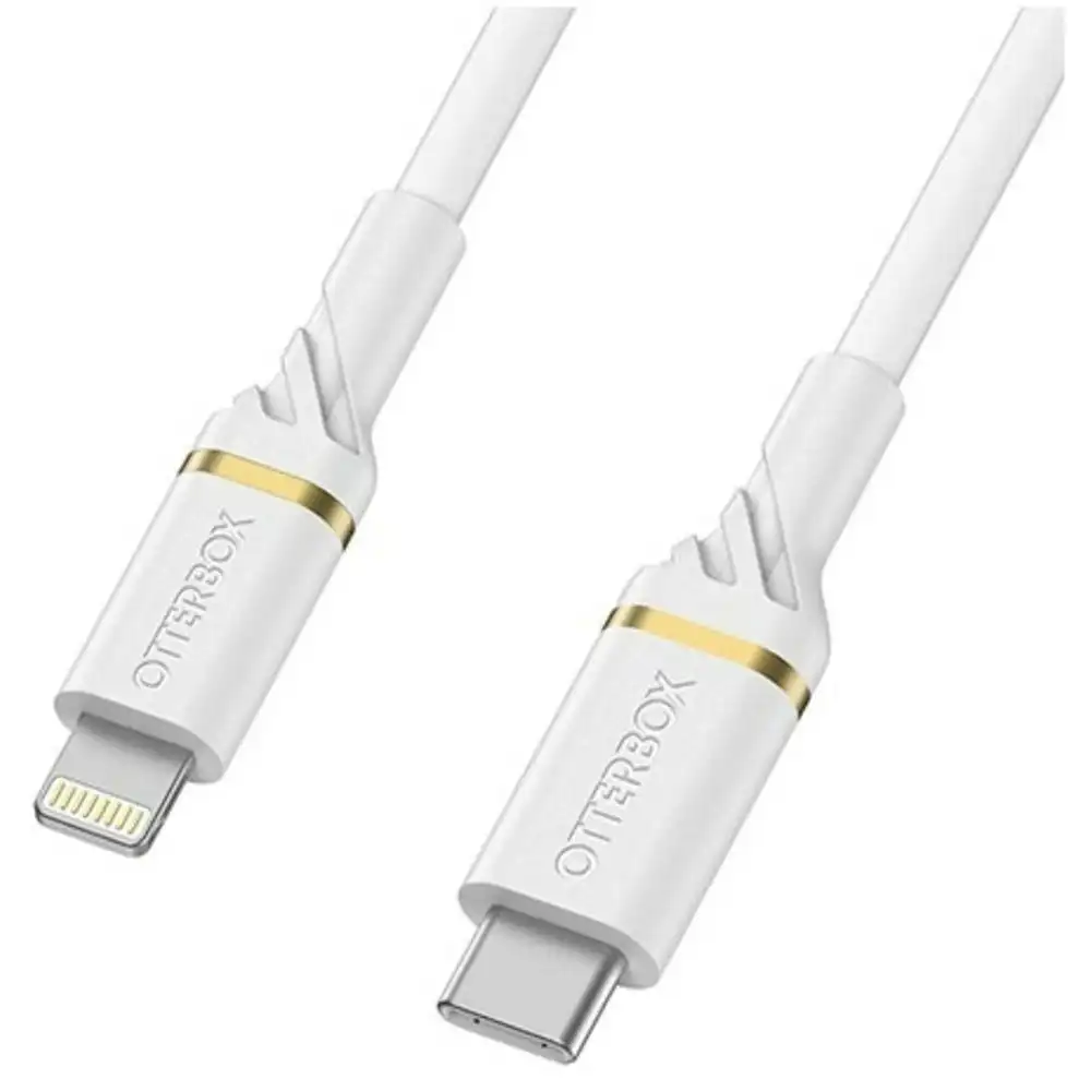 Otterbox Lightning to USB-C Fast Charge Cable 1M - White