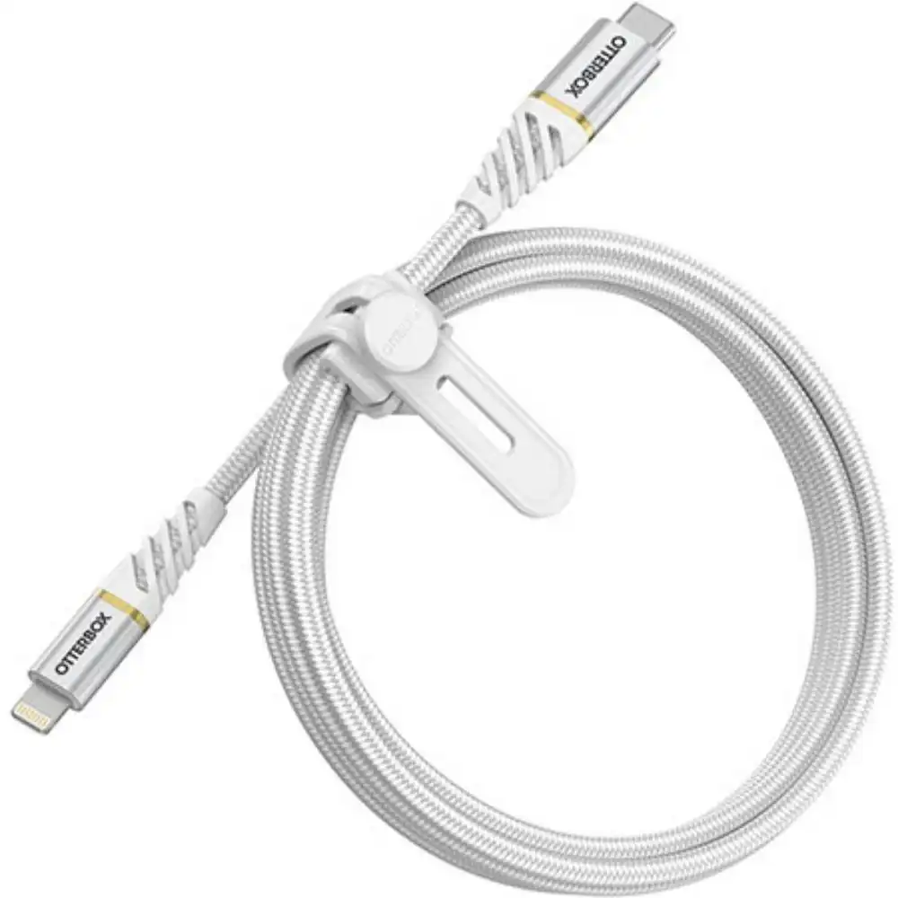 Otterbox Lightning to USB-C Durable + Tough 1M - Cloud Sky White