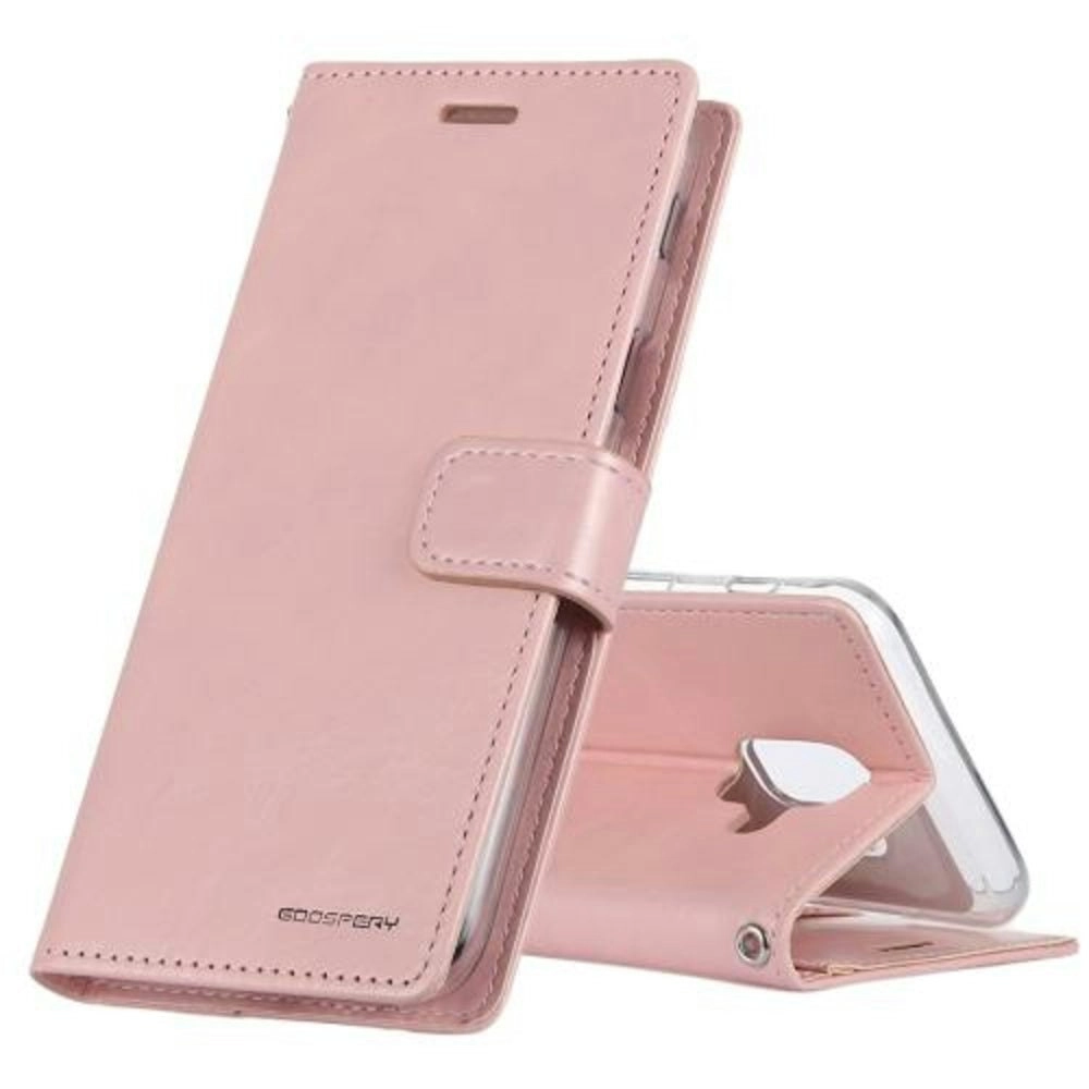 Bluemoon TPU Book Case for iPhone 12 / 12 Pro 6.1" - Rose Gold