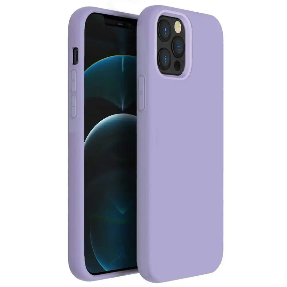 Hana TPU Jelly Case for iPhone 12 Pro Max 6.7'' - Purple