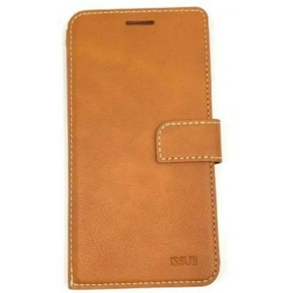 Issue Diary Case With Card Slot for iPhone 12 Pro Max 6.7" - Brown