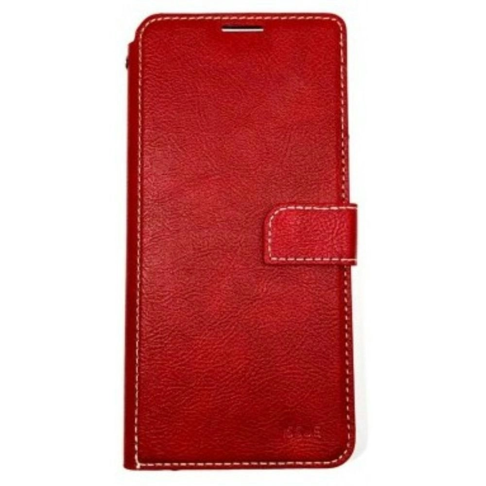 Issue Diary Case with Card Slot for iPhone 12 Pro Max 6.7'' - Red