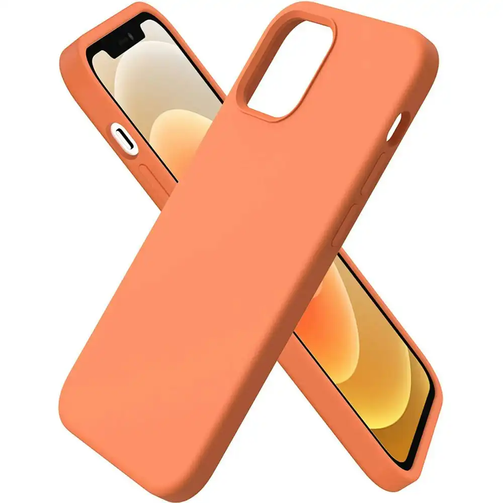 Hana TPU Jelly Case for iPhone 12 Mini 5.4" - Orange