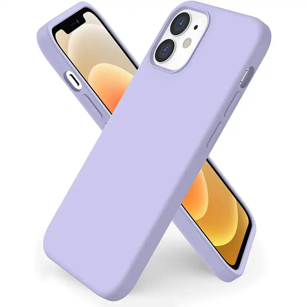 Hana TPU Jelly Case for iPhone 12 Mini 5.4" - Purple