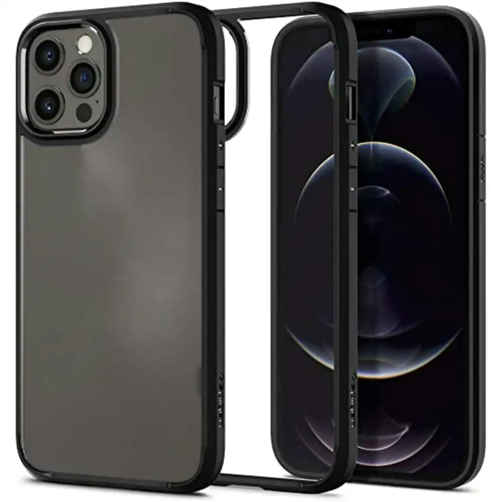 Hard Case Clear for iPhone 12 Pro Max 6.7" - Black