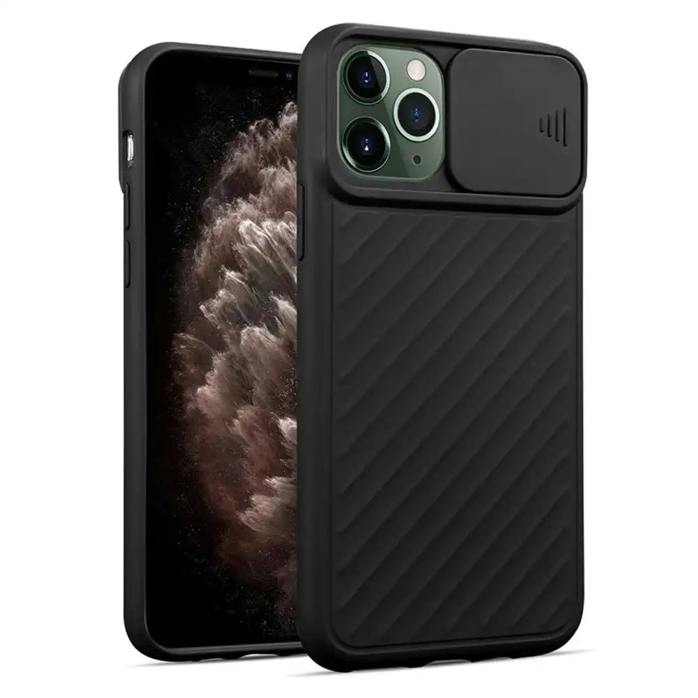 Camshield Camera Protection Case for iPhone 12 Pro Max 6.7'' - Black