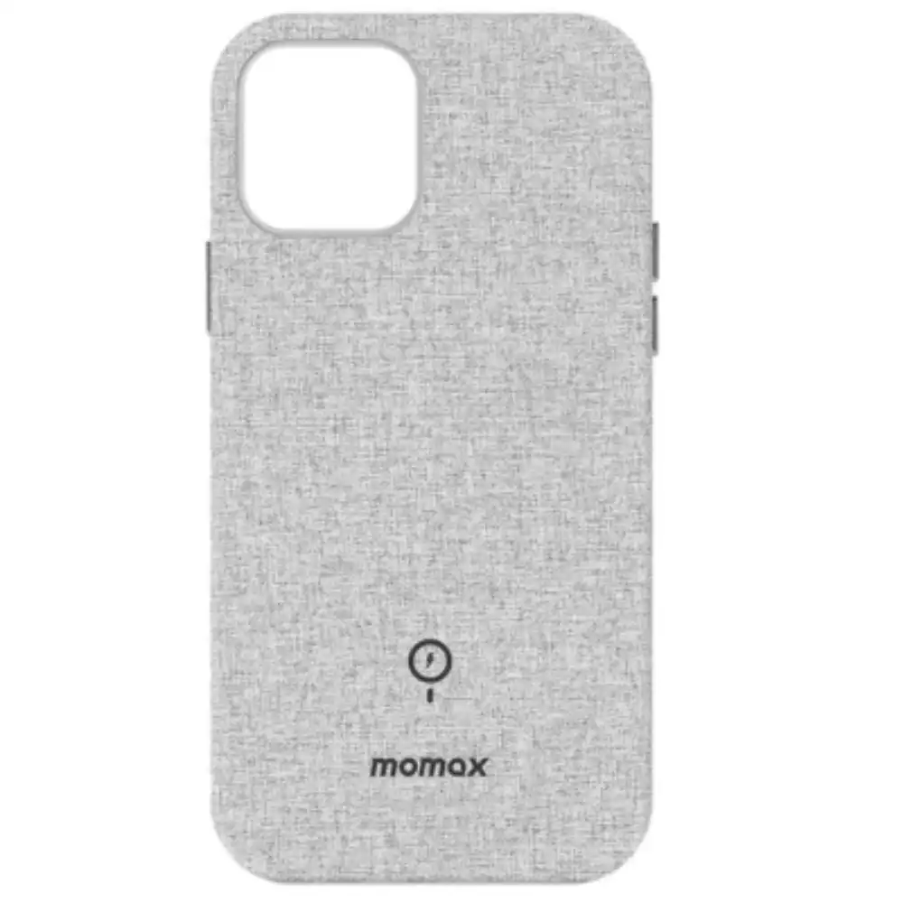 Momax Fusion MagSafe Case for iPhone 12 / 12 Pro 6.1" - Light Grey