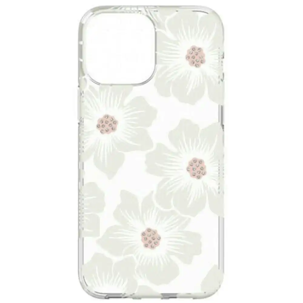 Kate Spade Protective Hardshell Case for iPhone 13 Pro 6.1" - Hollyhock