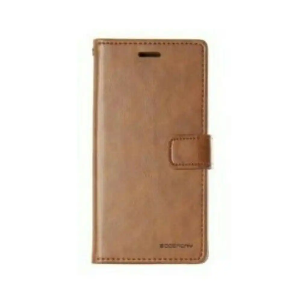 Bluemoon TPU Book Case for iPhone 13 6.1'' - Brown