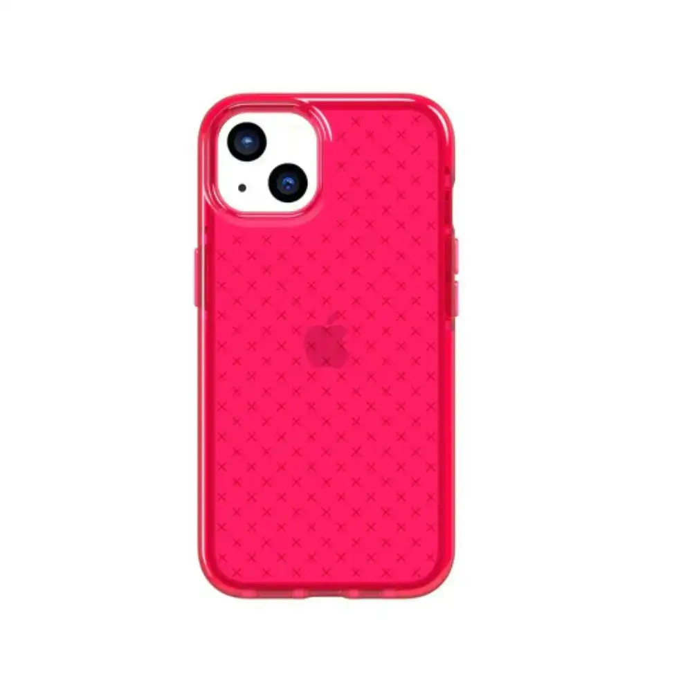 Tech21 Evo Check Case For iPhone 13 6.1" - Rubine Red