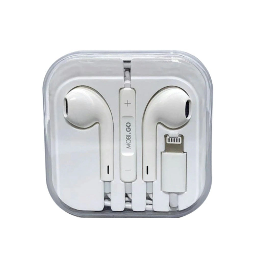 Mobigo Earphone With Lightning Connector - White