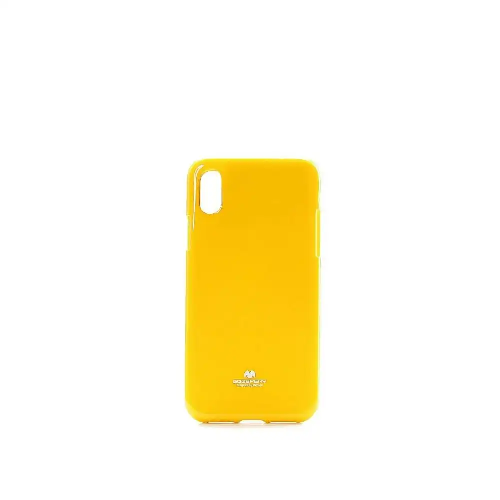 Mercury Pearl Jelly Case For iPhone 12 / 12 Pro 6.1" - Yellow