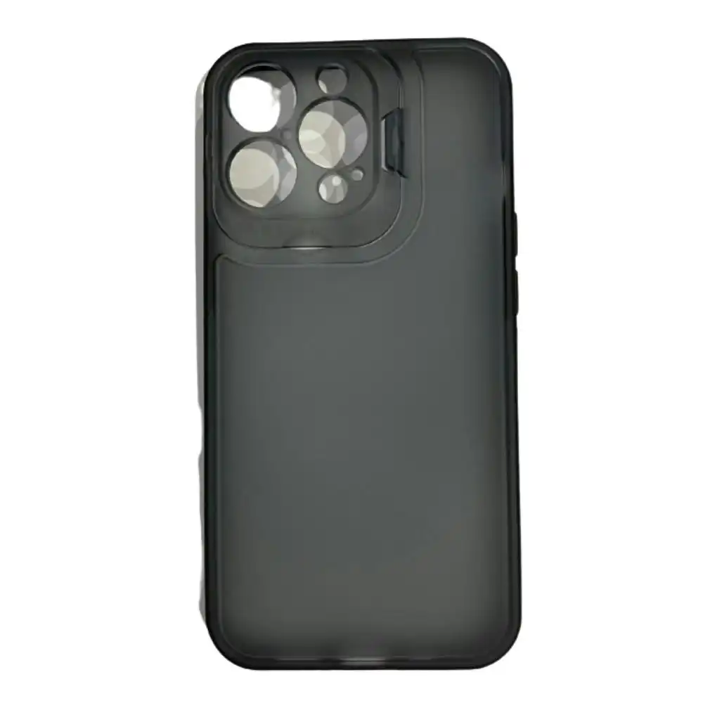 Hard Case With Camera Protector For iPhone 13 Pro max 6.7" - Black