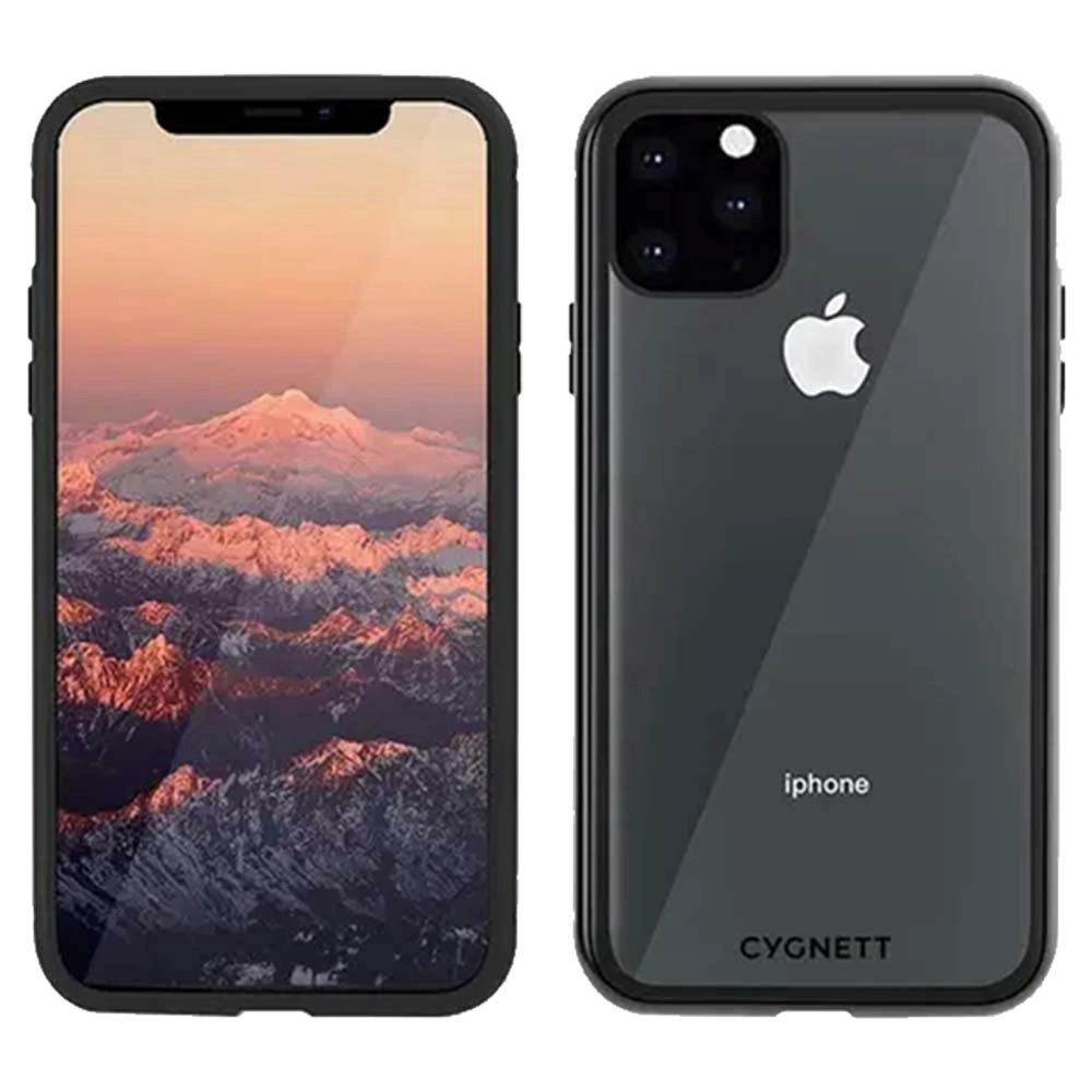 Cygnett Ozone Magnetic Glass Case For iPhone 11 Pro Max 6.5" - Clear/Black