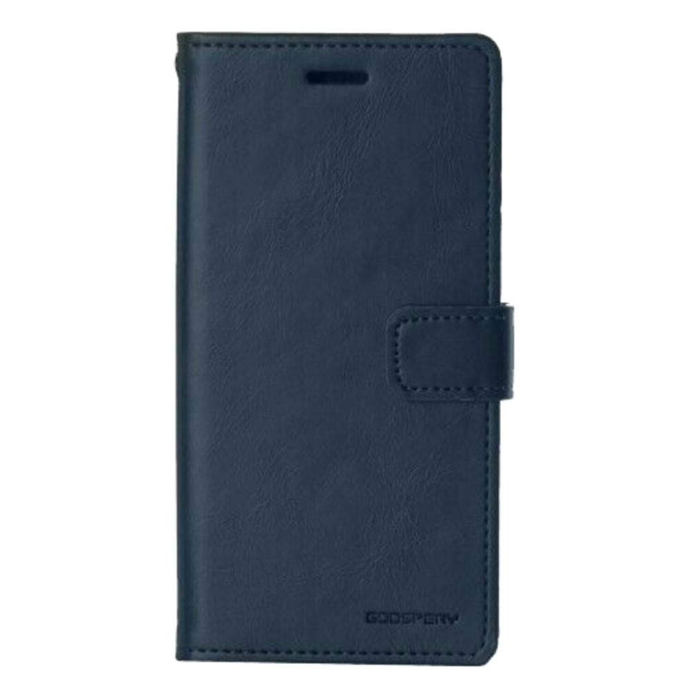 Bluemoon TPU Book Case For iPhone 14 Plus 6.7" - Navy