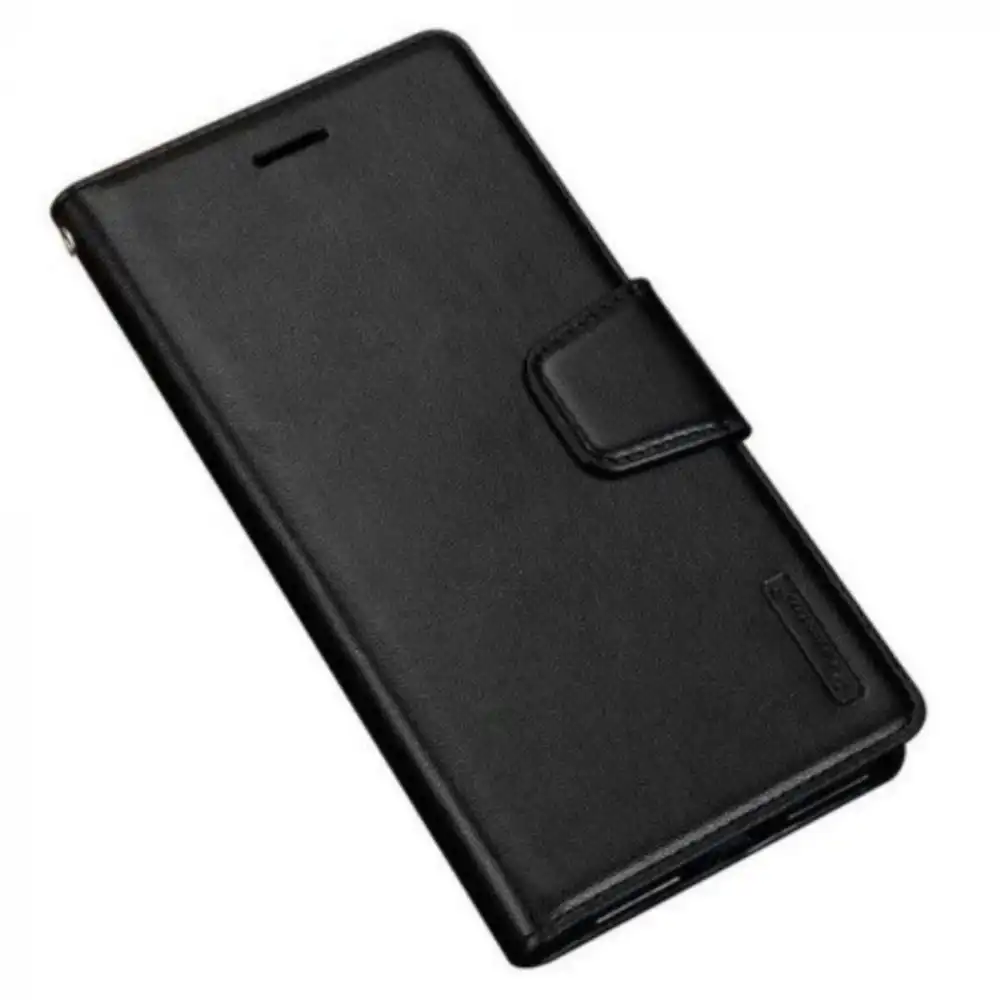 HANMAN Hard Case with Card Slot For iPhone 14 Pro 6.1" - Black